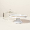 Stoneware & Glass Covered Cake Stand - Hearth & Hand™ with Magnolia - image 3 of 4