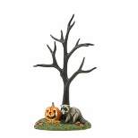 Department 56 Villages The Rabid Pumpkin Bandit  -  One Accessory 7.25 Inches -  Halloween Raccoon Bare Branch Tree  -  6012296  -  Polyresin  - 