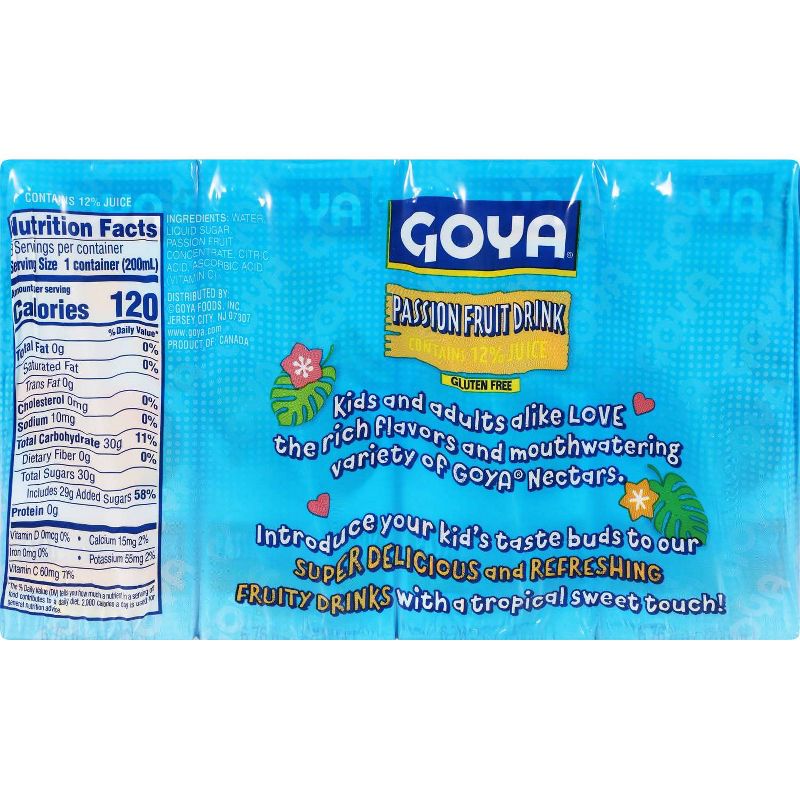Goya Kids Passion Fruit Juice Drink - 8pk/6.76 fl oz Boxes, 2 of 5