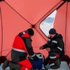 Ice Fishing Insulated Tent for 3-4 People - Large Pop-Up Hub-Style Shelter with 68 Sq Ft Fishable Area, Windproof & Easy Setup for Ultimate Comfort - 2 of 4