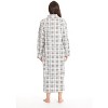 Just Love Women’s Plush Zipper Lounger Robe – Soft Microfleece House Dress with Pockets - 3 of 3