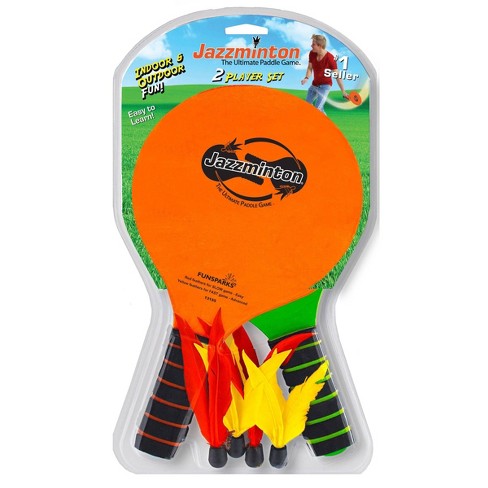 Play Day 2-in-1 Paddle Ball Play Sports Equipment Set, 6 Pieces