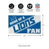 Evergreen Home of a Fan Detroit Lions 28" x 16" Woven PVC Indoor Outdoor Doormat, Home of a Fan - 2 of 4