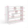 37" x 31.5" Rectangular Shelf Unit - Danya B. - image 4 of 4