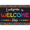 Smart Poly® Computer Mouse Pad, 8" x 10", Everyone is Welcome Here, Hearts, Pack of 6 - 2 of 3