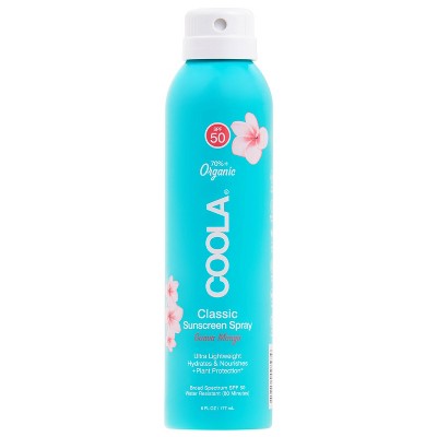 Coola Classic Continuous Sunscreen Spray - Guava Mango - SPF 50 - 6 fl oz