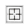 Z-Lite Quadra 4 - Light Flush Mount in  Chrome/Black - 2 of 4