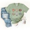 Simply Sage Market S.W.Smiley Leopard Smiley Face Stacked Short Sleeve Tee - 2 of 4