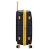 Rockland Melbourne Hardside Expandable Luggage with Spinner Wheels Navy Checked Large 28" - 3 of 4