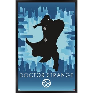 Trends International Marvel Heroic Silhouette - Doctor Strange Framed Wall Poster Prints - 1 of 4