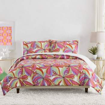 Trina Turk 3pc Pinwheel Comforter Bedding Set