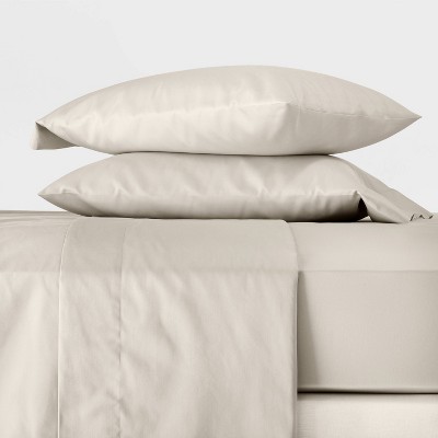 Photo 1 of 300 Thread Count Temperature Regulating Solid Sheet Set - Casaluna™- king 