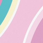 vibrant rainbow arches pattern