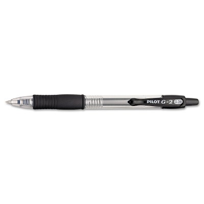 Pilot 3ct G2 Gel Pens Ultra Fine Point 0.38mm Black Ink : Target