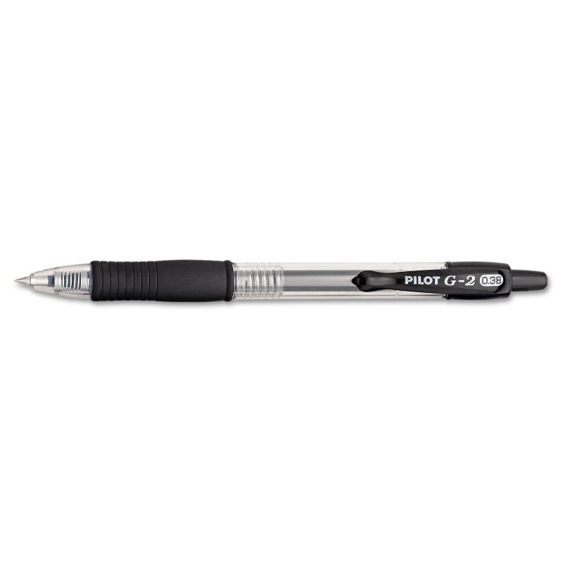 Pilot G2 Premium Retractable Gel Ink Pen Black Ink Ultra Fine Dozen 31277, 1 of 5
