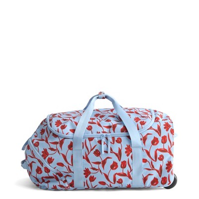 Vera Bradley Women's Outlet Lighten Up Wheeled Carry-On Suitcase