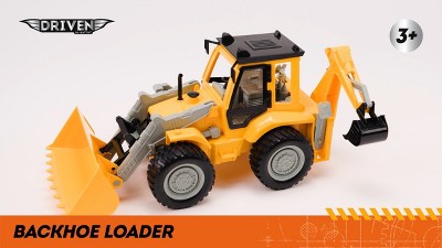 Bulldozer Driven By Battat – Véhicule De Chantier – Bruitages – Pièces Mobiles – Pour Enfants Dès 3 Ans
