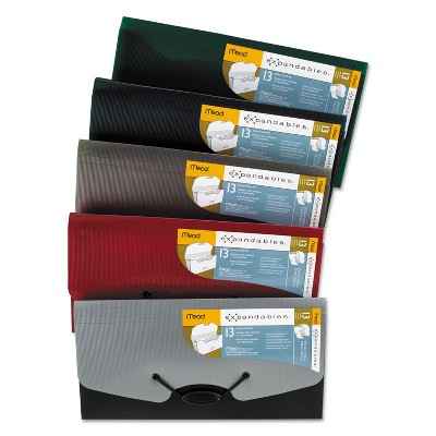 Mead Expandables 13-Pocket Expanding File Check Size Assorted 35904