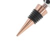 Unique Bargains Soccer Ball Wine Stopper Aluminum Alloy TPR Resin Black White Red Bronze 6x 2.36"x1.61"x3.54" 1 Pc - 3 of 3