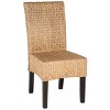 Luz 18" H Wicker Dining Chair (Set of 2) - SEA8016 - Natural - Safavieh - 3 of 4