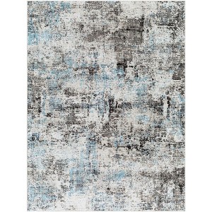Mark & Day Danina Woven Indoor Area Rugs Charcoal/Blue - 1 of 4