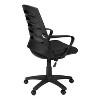 Monarch Specialties Office Chair Adjustable Height Swivel Ergonomic Armrests Computer Desk Work Metal Mesh Black Contemporary Modern - 4 of 4