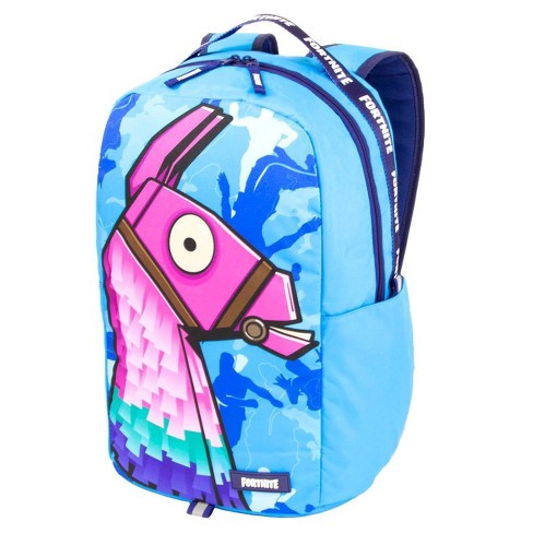 Fortnite 18 Kids Profile Backpack Loot Llama Blue Target - blue roblox backpack