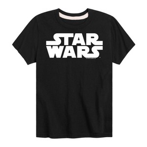 Boys' - Star Wars - Logo Short Sleeve Graphic T-Shirt - 1 of 4