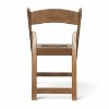 Flash Furniture 2 Pack HERCULES Series 800 lb. Capacity Resin Folding Chair with Slatted Seat - 4 of 4