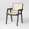 Wood Framed Woven Panel Dining Chair - Threshold™ - 2 of 4