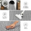 Printed Area Rug, Realistic Braided-Look Textured Rugs, Machine Washable Non-Slip Indoor Carpet for Living Room, Bedroom - 3 of 4