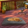 Pet Adobe Memory Foam Indoor/Outdoor Pet Bed With Water Resistant Nonslip Bottom and Removable Washable Cover - 36" x 27" - Gray - 2 of 4