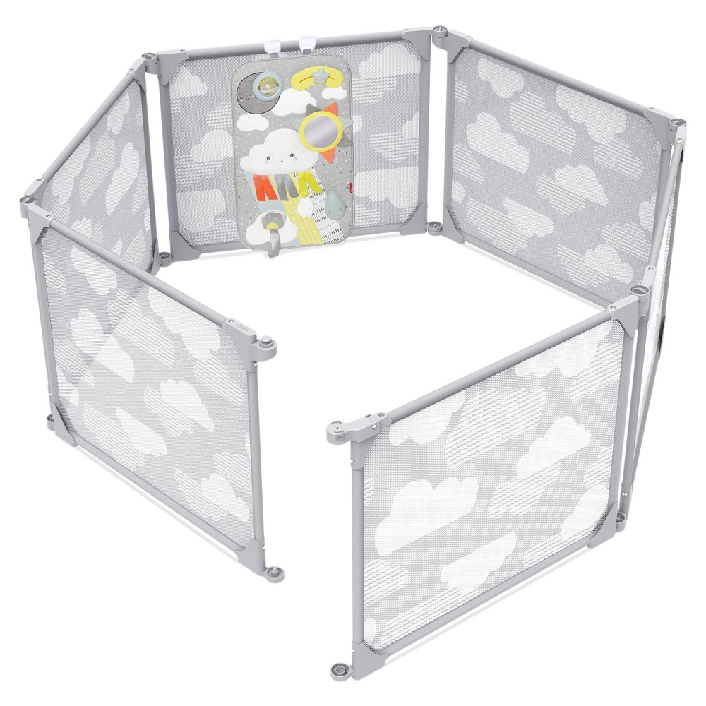 Photos - Playground Skip Hop Play Enclosure Expandable Baby Playpen - Gray 