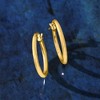 Ross-Simons Italian 2mm 18kt Yellow Gold Hoop Earrings - 3 of 4
