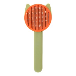 Unique Bargains Cat Head Style Pet Cleaning Brush - 1 of 4