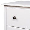 6 Drawer Dresser White - Prepac - image 3 of 3
