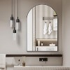 TUYOHW 24x32 Inch Wall Mount Bathroom Mirror,Arched Wall Mount Vanity Mirror for Bathroom,Bedroom - 2 of 4