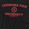 Campus Lab Louisiana Tech University Official Circle Logo Unisex Adult T-Shirt - 2 of 4