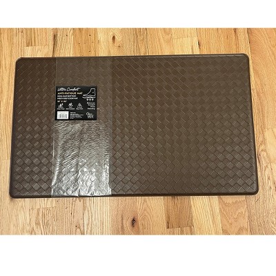 RT Designers Collection Anti-Fatigue Premium High Quality Emboss Mat/Runner Chocolate
