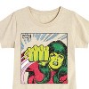 Girls' - Marvel - She-Hulk Comic Panel Fitted Short Sleeve Graphic T-Shirt - 2 of 4