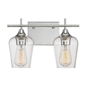 Savoy House Octave 2 - Light Vanity in  Polished Chrome - 1 of 1