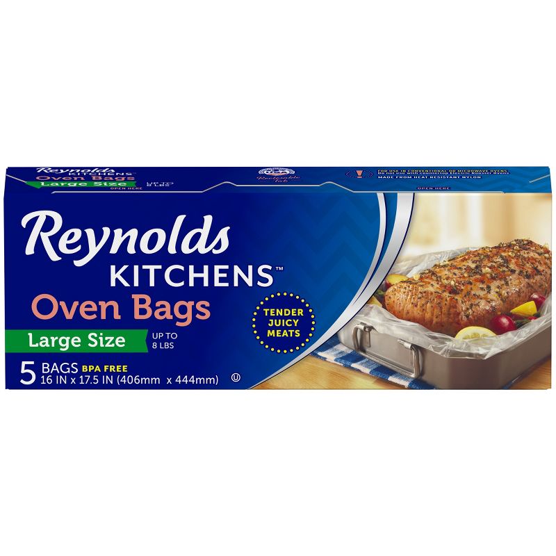 Reynolds Kitchen Oven Cooking Bags - 5ct, 1 of 7