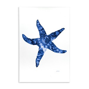 Stupell Industries Casual Starfish Beach Ocean Sea Life Painting Wall Plaque Art, 13" x 19" - 1 of 4