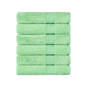 Rayon from Bamboo and Cotton Blend Cozy Plush Towel Set by Blue Nile Mills - 1 of 4