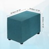 Unique Bargains Polyester Rectangular Stretchy Elastic Stool Cover - 2 of 4