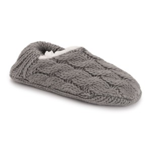 MUK LUKS Women's Chunky Ballerina Slipper With Ribbed Heel - 1 of 4