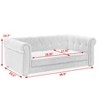 KTMBDW Modern Pet Sofa Bed, Durable Elevated Sofa Bed for Small and Medium Dogs and Cats, Elegant Comfortable Dog Couch, Linen Fabric - 4 of 4