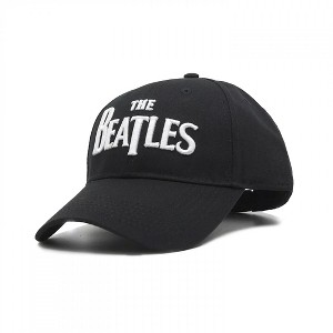 Adult The Beatles 3D Embroidered Logo Snapback Hat - 1 of 4