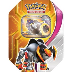 Pokemon TCG: Paradox Destinies Tin - Iron Boulder ex (1 Foil Promo Card & 4  Booster Packs) : Target