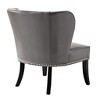 CAVINAS Faux Leather Accent Chair with Mid-Height Backrest,Modern Upholstered Living Room Chairs,Reading Chairs for Living Room - 4 of 4